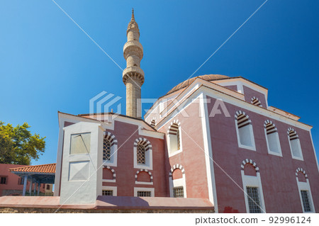 Suleymaniye Mosque in historic centre of the Rhodes town, Greece Suleymaniye Mosque in historic centre of the Rhodes town, Greece 92996124