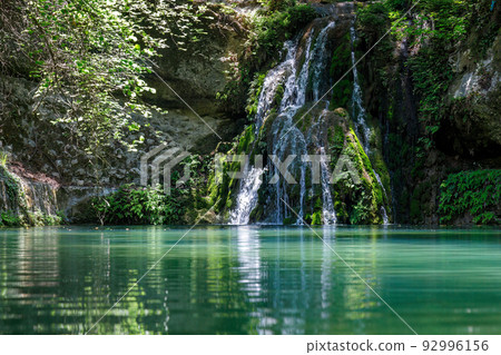 Waterfall in The Valley of Butterflies. 92996156