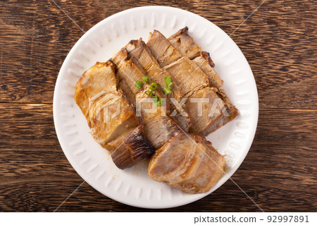 Grilled pork shoulder loin Grilled pork shoulder loin 92997891