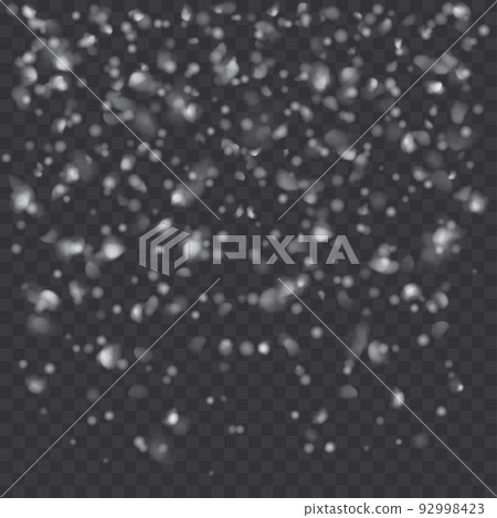 Falling flakes of snow Falling flakes of snow 92998423