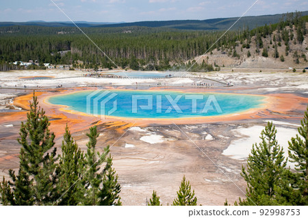 Yellowstone National Park Grand Prismatic Spring grand prismatic 92998753