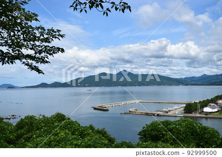 The view from the Karatsu Castle tower 92999500