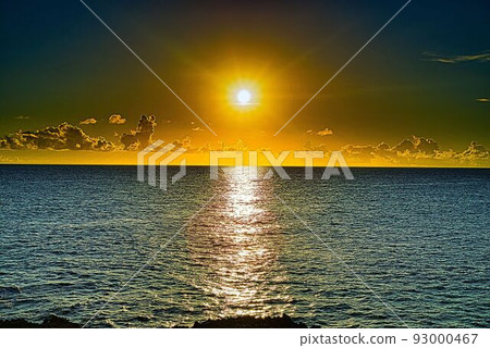 Evening landscape Evening landscape 93000467
