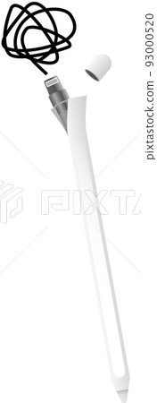 充電部分損壞的觸控筆 93000520