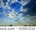 Sky, clouds, sun, crepuscular rays 93001016