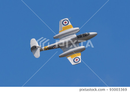 Royal Air Force Meteor T7 Jet Trainer Barrel Roll Royal Air Force Meteor T7 Jet Trainer Barrel Roll 93003369