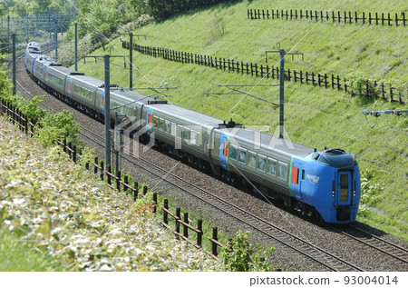 Chitose Line Uenopporo-Kitahiroshima JR Hokkaido Kiha 283 series Super Ozora Chitose Line Uenopporo-Kitahiroshima JR Hokkaido Kiha 283 series Super Ozora 93004014