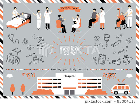 Medical staff hospital material collection Medical staff hospital material collection 93004115