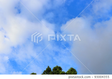 夏天天空多雲 夏天天空多雲 93004355