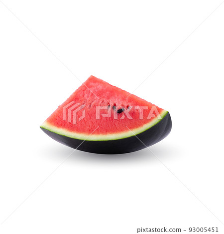 Watermelon sweet and juicy isolated on a white background 93005451