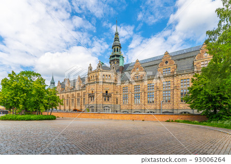 Historical building of Nordic Museum in Stockholm 93006264