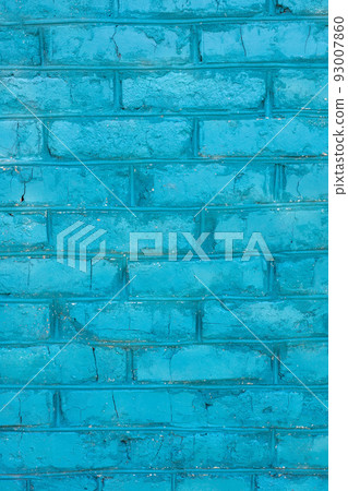 blue brick wall texture 93007860