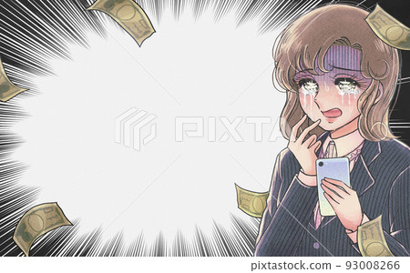 A woman who pays for a manga-style paid gacha but regrets after dying in an explosion 93008266