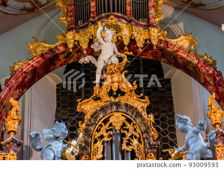 Rottenbuch abbey interiors, bavaria, germany 93009593