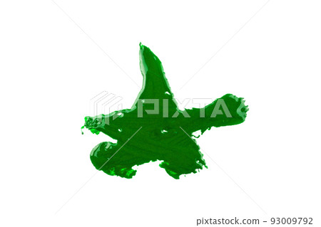 green paint on white background green paint on white background 93009792