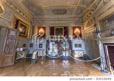 Chateau de Chantilly, interiors and details, Oise, France 93010049