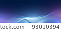 Abstract technology wave design, digital network background 93010394