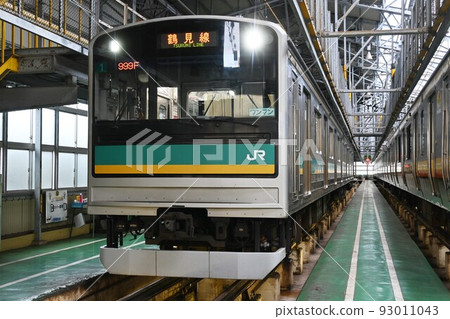 205系列 1000系列 停在車站的南部支線 93011043