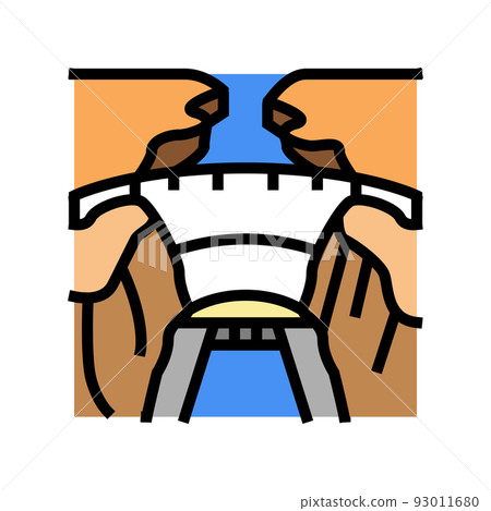 hoover dam color icon vector illustration hoover dam color icon vector illustration 93011680