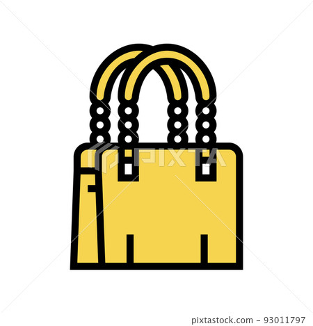 handbag stylish color icon vector illustration handbag stylish color icon vector illustration 93011797