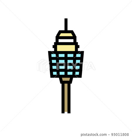 sydney tower color icon vector illustration sydney tower color icon vector illustration 93011808