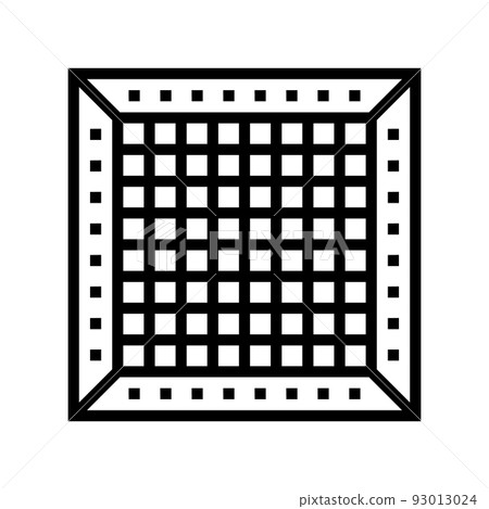 board chess line icon vector illustration 93013024