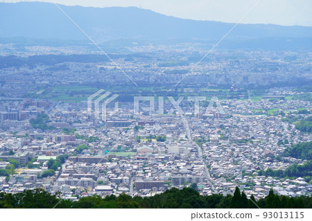 Shoot the shadows of clouds from Mt. Wakakusa in summer, Heijokyo Ruins 93013115