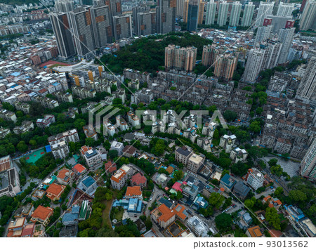 Aerial view of  landscape  in Shenzhen city,China 93013562