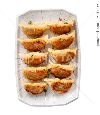 煎餃 鍋貼 餃子 點心 去背 Pan-fried Dumpling gyoza ギョウザ 93014836