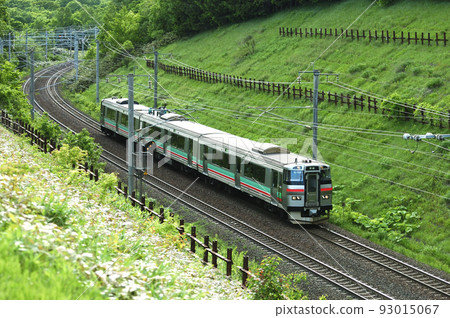 Chitose Line Kaminopporo-Kitahiroshima JR Hokkaido Series 731 G-113 formation (Sapporo) Chitose Line Kaminopporo-Kitahiroshima JR Hokkaido Series 731 G-113 formation (Sapporo) 93015067