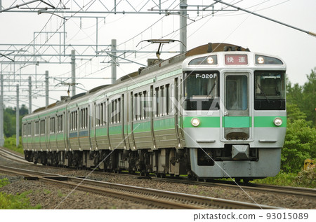 千歲線島松北廣島JR北海道系列721 F-3201編隊（札幌）機場 93015089