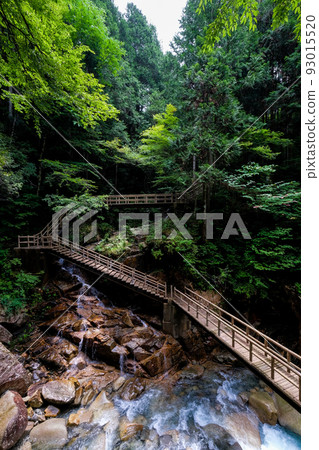 Ryujin Falls in Nakatsugawa City, Gifu Prefecture 93015520