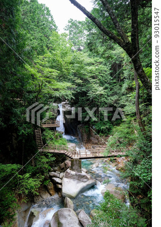 岐阜縣中津川市的龍神瀑布 93015547