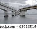 Elevated railway and road Tokoname City, Aichi Prefecture 93016516