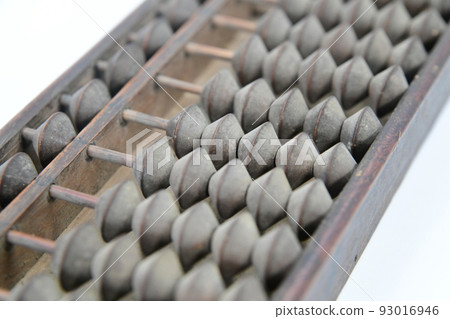 Old five-ball abacus Old five-ball abacus 93016946