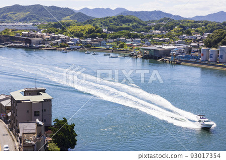 從尾道橋看尾道海峽的風景 93017354