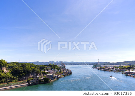 Scenery of Onomichi Channel seen from Onomichi Bridge 93017356