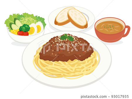 Meal_pasta_meat 醬 spaghetti_set Meal_pasta_meat 醬 spaghetti_set 93017935