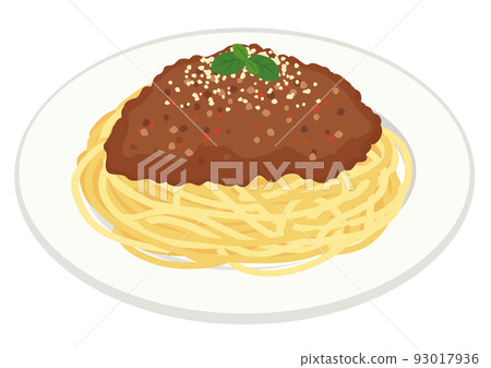 Meal_pasta_meat sauce spaghetti Meal_pasta_meat sauce spaghetti 93017936