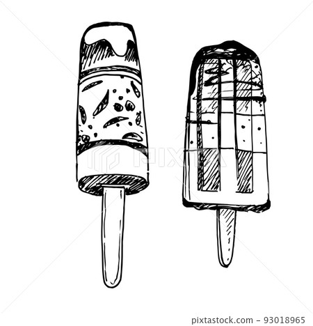 Sketch of Food 93018965