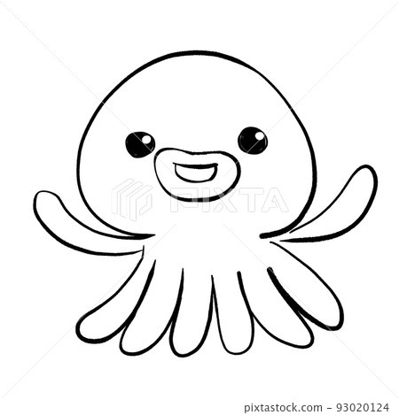 章魚彩頁(畫線) 章魚彩頁(畫線) 93020124