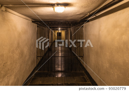 Prison basement in the Auschwitz - Birkenau concentration camp. Oswiecim, Poland, 17 July 2022 Prison basement in the Auschwitz - Birkenau concentration camp. Oswiecim, Poland, 17 July 2022 93020779