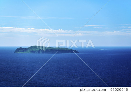 從萩陸奧島到山口縣萩市的小島 93020946