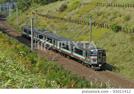 千歲線Kaminopporo-Kitahiroshima JR北海道系列731 G-102編隊(札幌) 千歲線Kaminopporo-Kitahiroshima JR北海道系列731 G-102編隊(札幌) 93021412
