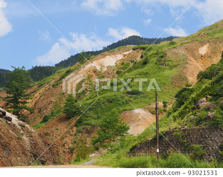 萬座溫泉火山口遺址“空吹” 萬座溫泉火山口遺址“空吹” 93021531