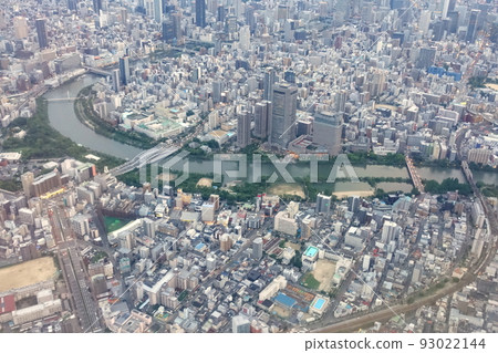大阪 OBP 上空的航拍照片 93022144