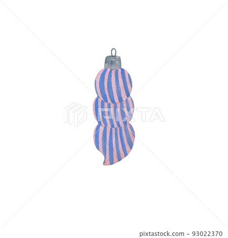 Christmas tree traditional decoration, watercolor element on the white background, hand drawn Christmas decoration in vibrant colors, seasonal clipart for holiday design Christmas tree traditional decoration, watercolor element on the white background, hand drawn Christmas decoration in vibrant colors, seasonal clipart for holiday design 93022370