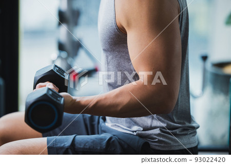 健身男性肌肉健美 93022420