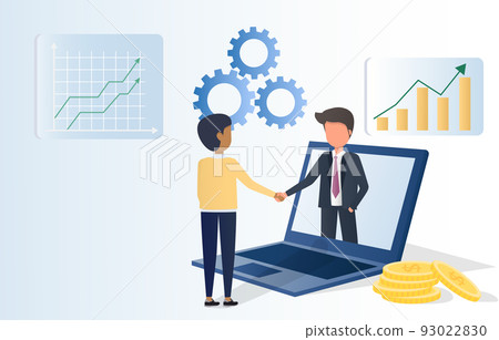 Businessman shaking hands Businessman shaking hands 93022830
