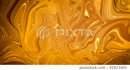 Abstract orange paint background. Acrylic texture with marble pattern 93023085